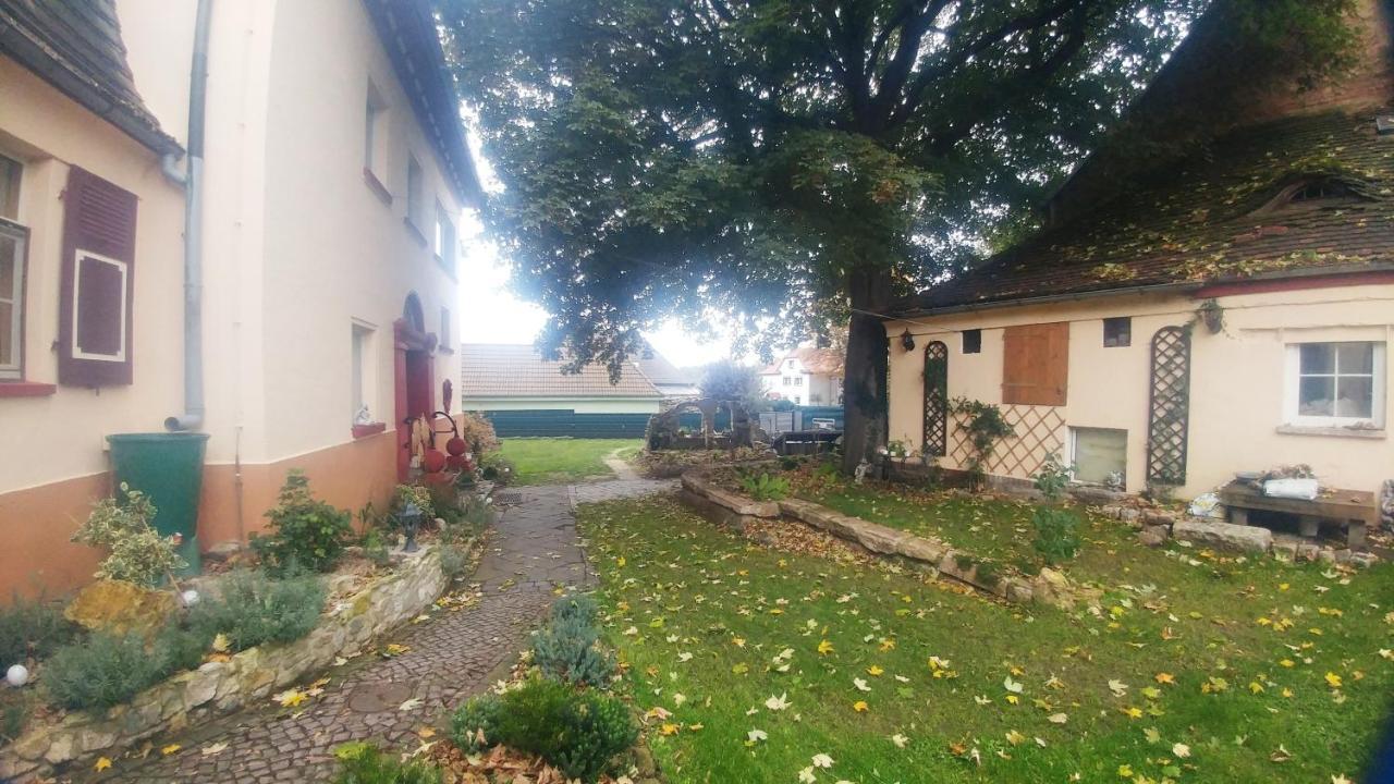 Historische Schule Ferienwohnung Pauline I&II Stobnitz Exterior foto