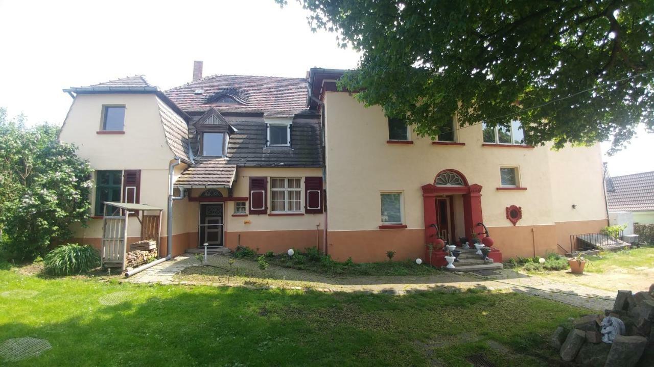 Historische Schule Ferienwohnung Pauline I&II Stobnitz Exterior foto